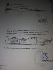 Manager PLN Ranting Baturaja, Mohammad Rasyid: Akan Ada Padaman Sementara