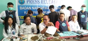 BNNK Muara Enim Dan Prabumulih Geruduk Pengedar Narkotika di Lembak