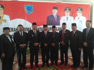 Sertijab Bupati dan Wakil Bupati Kabupaten Lahat