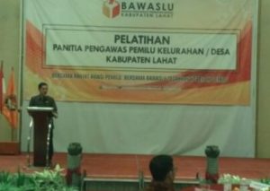 Sukseskan Pemilu, Bawaslu Gelar Pelatihan PPL se-Kabupaten Lahat