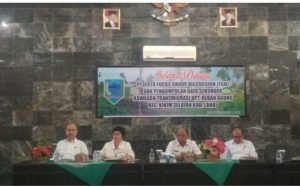 Wabup Pimpin Rapat FGD dan Data Sekunder Kawasan Transmigrasi