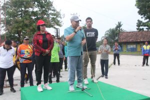 Bupati OKU dan Kapolres OKU Laksanakan Kegiatan Lomba Lari 6 K