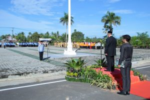 Pemkab OKU Upacara Peringanti Hari Otonomi Daerah Ke XXIII