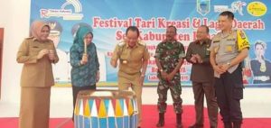 Bupati Lahat buka secara resmi Acara Festival Tari Kreasi dan lagu daerah