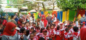 Suasana Hari Pertama Yayasan Pendidikan TK Telkom Baturaja