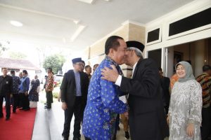 Bupati-Walikota se Sumsel Kompak “Sanjo” ke Rumah Wagub Mawardi Yahya