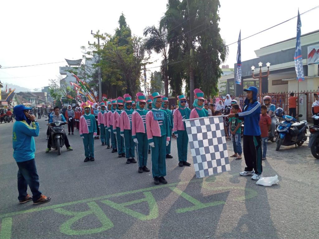 Lomba Gerak Jalan Indah Tingkat SD, SMP, SMU Se- OKU Selatan Dalam Rangka HUT RI Ke-74 Tahun 2019