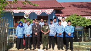 Upacara Peringatan HUT RI yang ke 74 hari ini dilaksanakan di Halaman Sekolah SMAN1 Mulak Ulu