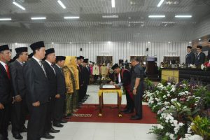 Bupati OKU Selatan Hadiri Pelantikkan 40 Anggota DPRD OKU Selatan Periode Tahun 2019 -2024