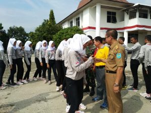 Sekda OKU Selatan Melepas Langsung Rombongan Wawasan Kebangsaan Paskibraka OKU Selatan Tahun 2019
