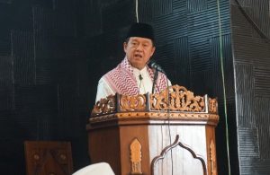 Didaulat Jadi Khotib Idul Adha, Sudirman: Qurban dan Haji Menunjukkan Adanya Pengorbanan dan Perjuangan Dalam Ibadah