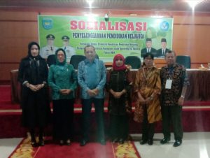 Dinas Pendidikan OKU Selatan Bersama Dirbinadik Keluarga Kemendikbud RI Gelar Sosialisasi Pendidikan Keluarga Tahun 2019