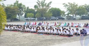 Ratusan Jama’ah Ikuti Pelaksanaan Shalat Istisqa di Lapangan Pemkab OKU Selatan