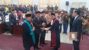 Fitrizal Homizi Jabat Kerua DPRD Lahat Periode 2019-2024