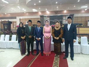 Heri Martadinata Resmi Pimpin DPRD OKU Selatan Periode 2019-2024