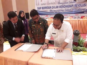 Sekda Lahat Hadiri Tasyakuran Ke 4 Akademi Komunitas Negeri Lahat