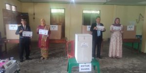 Hapri Tomo, S.IP ASN OKUS Terpilih kembali dalam Pilkades Desa Banding Agung Kabupaten OKUS Untuk Ketiga Kalinya