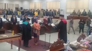 Sri Marhaeni Jabat Wakil Ketua II DPRD Lahat Masa Bakti 2019-2024