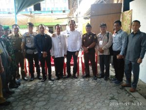 Bupati OKU Selatan Monitoring Kegiatan Pilkades di Kecamatan Buay Sandang Aji