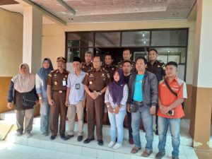 Kajari Lahat Sambut Kejati Sumsel Kunker Ke Kabupaten Lahat