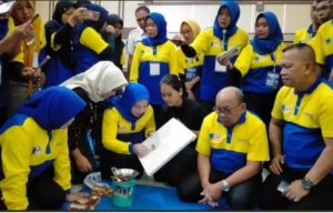 Wakil Bupati Lahat buka secara langsung pelatihan membatik