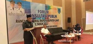Wakil bupati lahat : RKPD 2021 Menitik beratkan Penurunan Angka Kemiskinan