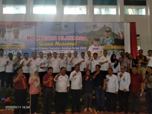 Bupati Lahat Tutup Kegiatan KOSN Tingkat Provinsi Sumatera Selatan