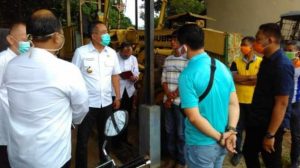 Adanya Dugaan Pemotongan Besi Alat Berat Bupati Lahat Sidak Gudang Alkal PU Bina Marga Lahat