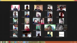 Manager Humas PTBA Gelar Vidcon Bersama Awak Media