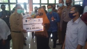 Bupati Lahat Hadiri launching BPUM dan KUR Super Mikro