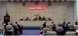Wabup Hadiri Sidang Paripurna DPRD Kelima Tahun 2021