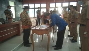 Wakil Bupati Lahat Hadiri Pencanangkan Pembangunan Zona Integritas