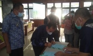 Cik Ujang Buka Langsung Rapat Koordinasi Monev Hasil Pengawasan APIP dan BPK Tahun 2020