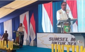 Gubernur Sumsel Membangun infrastruktur Di Kabupaten Lahat Bupati Lahat Ucapkan Terima kasih