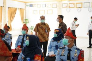 Kakanwil Kemenkumham Sumsel Pantau Pelaksanaan Desk Evaluasi WBK/WBBM oleh TPI