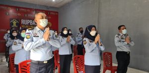 Halal Bihalal Virtual Rupbasan Palembang Bersama Pimti dan Kepala UPT Kanwil Kemenkumham Sumsel