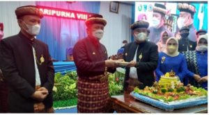 Gubernur Sumsel hadiri sidang Paripurna hari Jadi Kabupaten Lahat Yang Ke- 152 Perayaan XXIII Tahun 2021 di Gedung DPRD Lahat