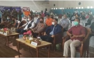 Bupati Lahat Hadiri Kegiatan Vaksinasi masal dalam Rangka HUT Bhayangkara ke-75