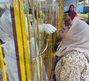Perangi Covid-19, Rupbasan Palembang Adakan Tes Swab Seluruh Pegawai