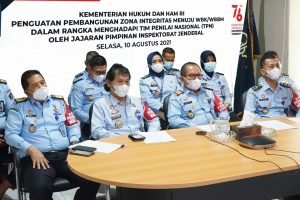 Wujudkan Zona Integritas, 20 Satker Kanwil Kemenkumham Sumsel Siap Melaju ke TPN
