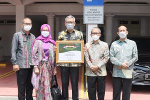 Sumsel Peringkat Tertinggi ke 4 Sebagai Provinsi dengan Peningkatan Produksi Padi Tertinggi tahun 2019-2020, HD Terima Penghargaan