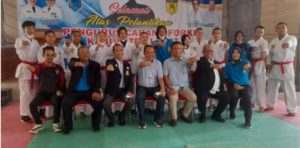 Cik ujang SH Bupati Lahat Hadiri Pelantikan Pengurus FORKI Kabupaten Lahat Periode 2021-2025
