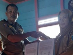 Novi Sayati Resmi Jabat Kades Defenitif Desa Nantal Lahat Selatan