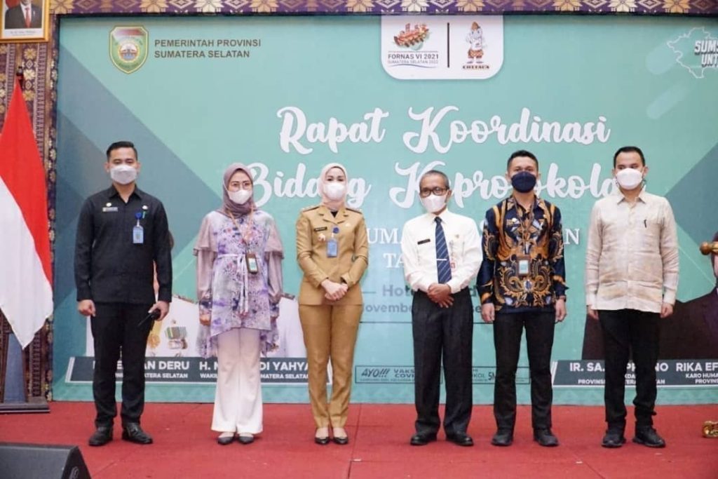 Rakor Keprotokolan Se-Sumsel, Jalin Sinergisitas Bidang Keprotokolan