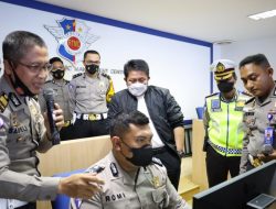 Herman Deru Tinjau Pos Pengamanan di Kota Palembang