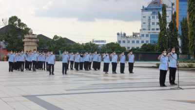 Peringati Hari Bhakti Imigrasi, Kanwil Kemenkumham Sumsel Gelar Upacara Tabur Bunga