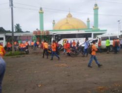 Akibat Debu Jalan Ke PT. PAMA Diblokir puluhan Warga Sirah Pulau Kec. Merapi Timur