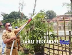 Bupati Lahat Coba Mesin Pompa Pemadam Kebakaran Yang Akan Dialokasikan ke Setiap Desa