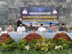 Wakil Bupati Lahat Hadiri Peringatan Isra Miraj 2022