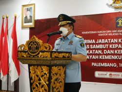 Harun Sulianto Resmi Jabat Kakanwil Kemenkumham Sumsel, Ini Profilnya